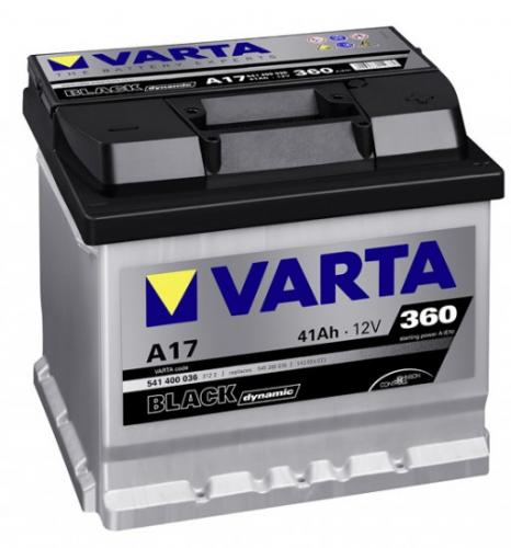 Autobaterie VARTA 12V Blackdynamic 41Ah 360A