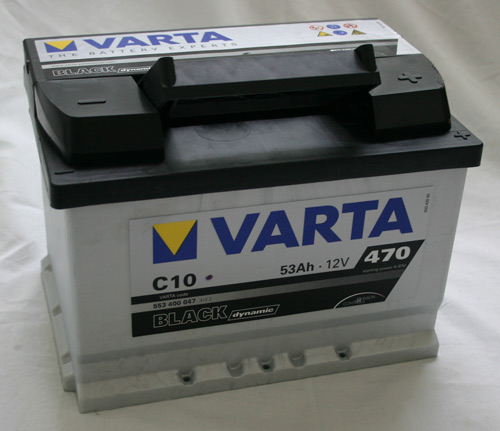 Autobaterie VARTA 12V Blackdynamic 53Ah 470A